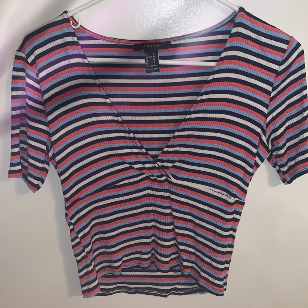 Forever 21 Striped Top